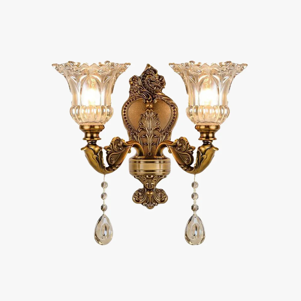 Crafted Félicie Französische Vintage Wandlampe 1 2-flammig Carefully Designed
