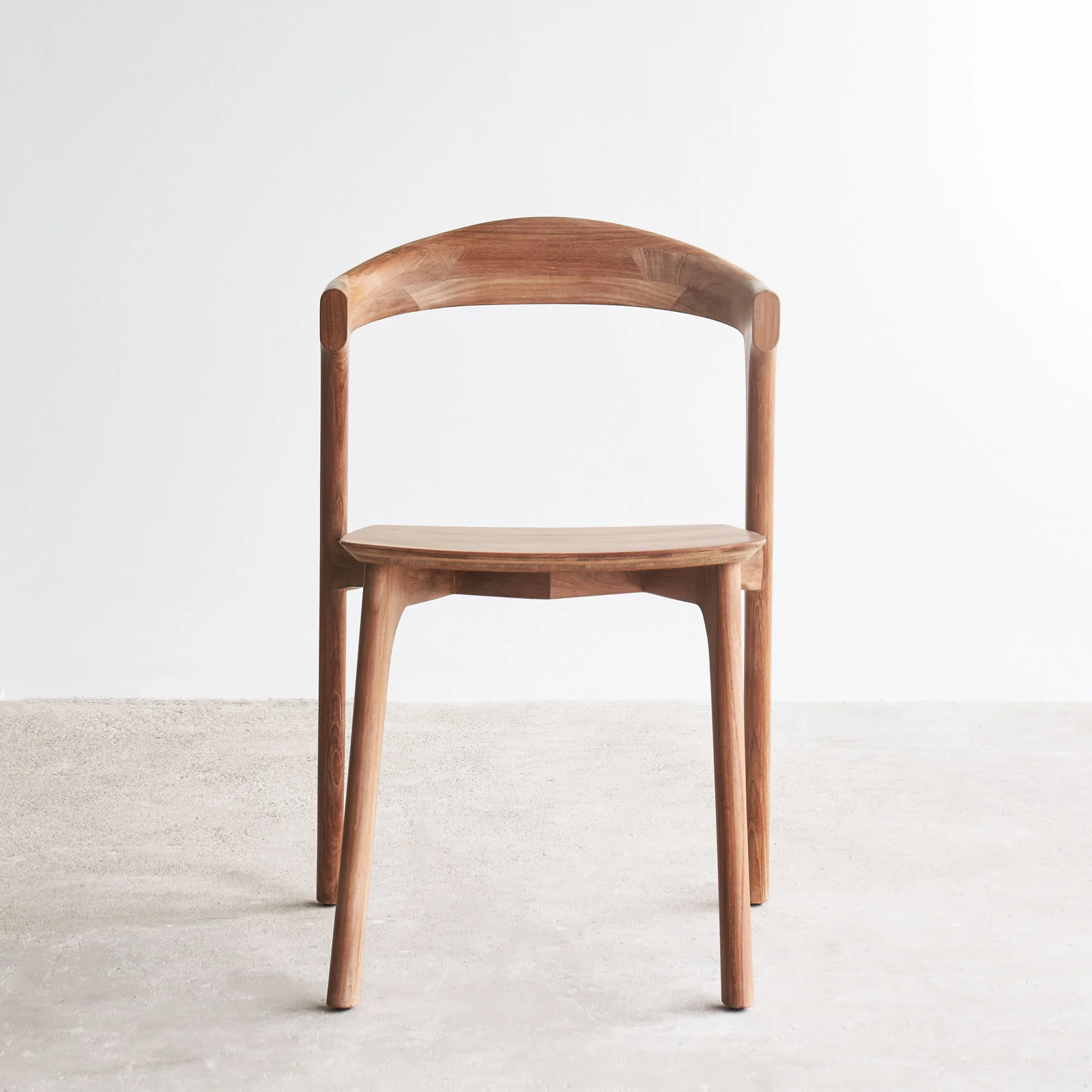 Versatile Bok Dining Chair Natural Teak Premium