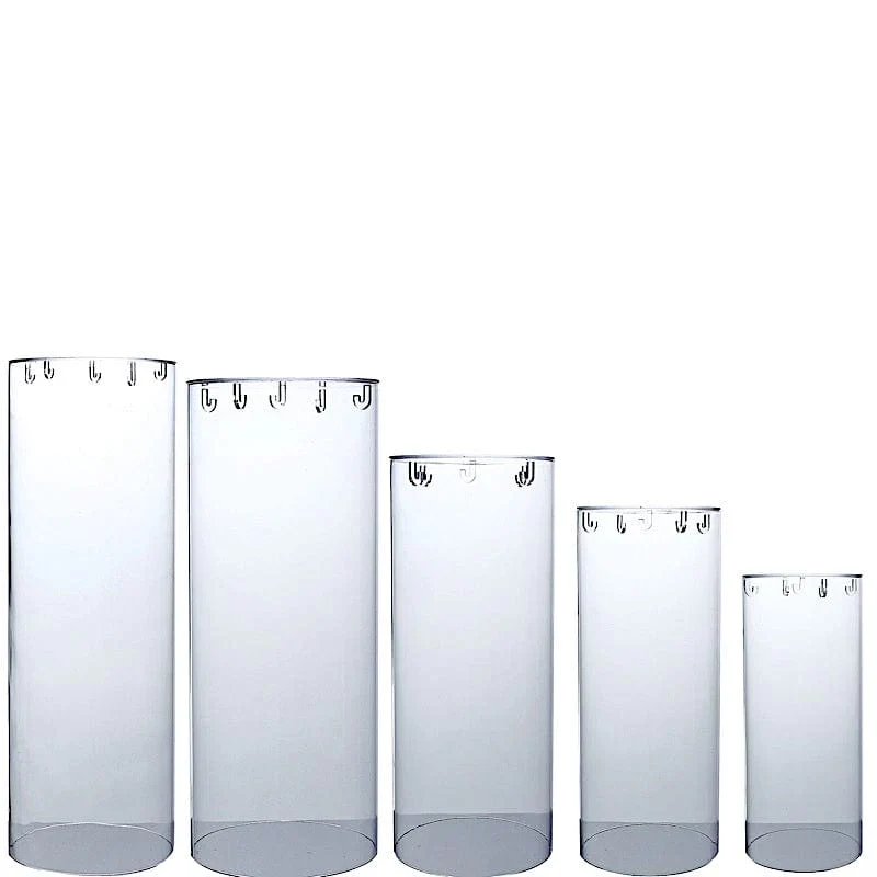 Verified Cylinder Pedestal Stands 5 pcs set Original