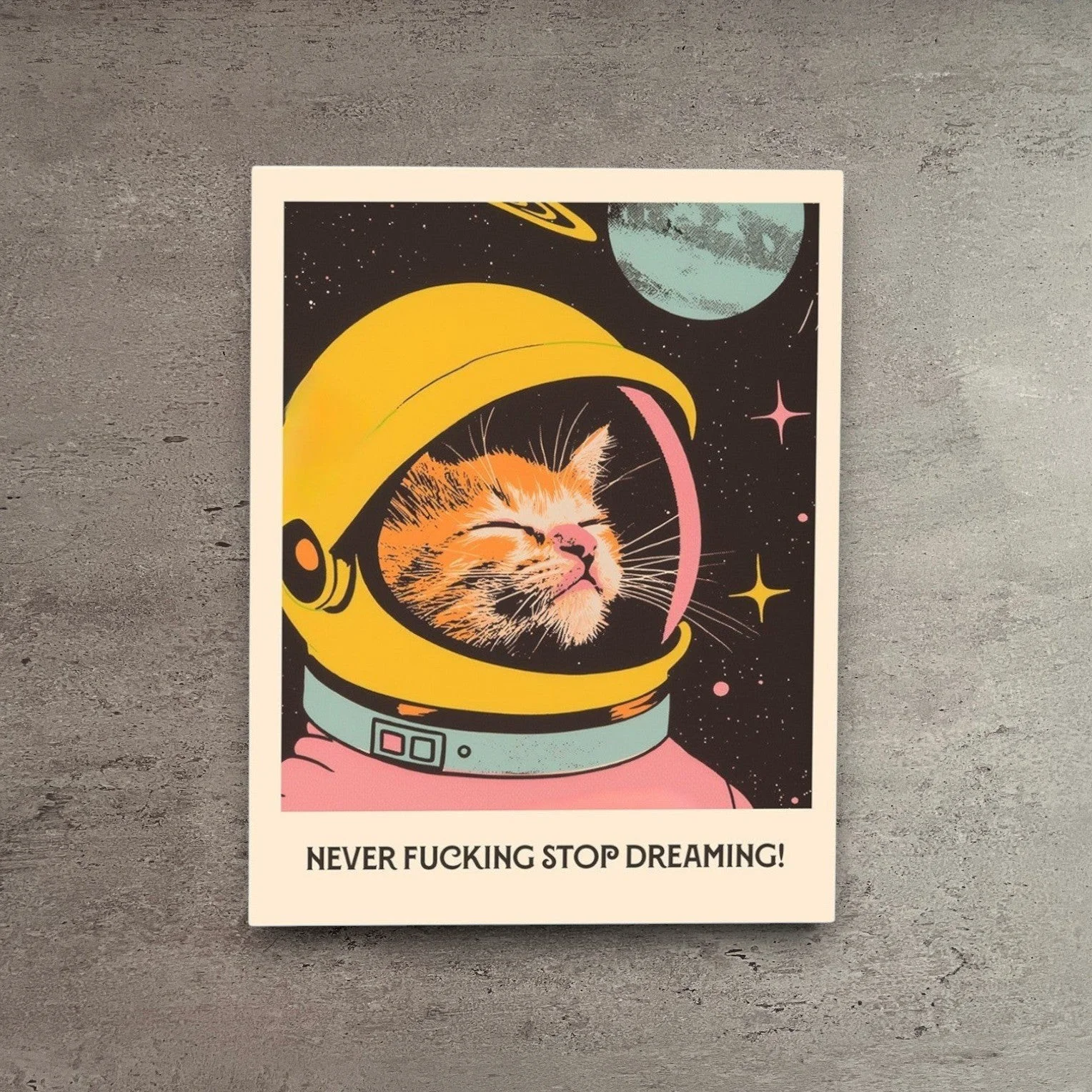 Prestigious Space Cat Dreams Miscellaneous Cards Solid