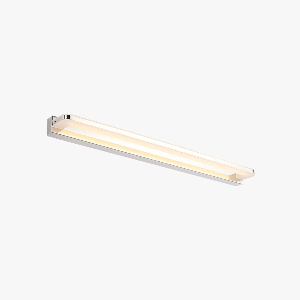 Unique Leigh Spiegelfront Waschtisch-Wandleuchte Metall L40 50 60 70CM User-Friendly