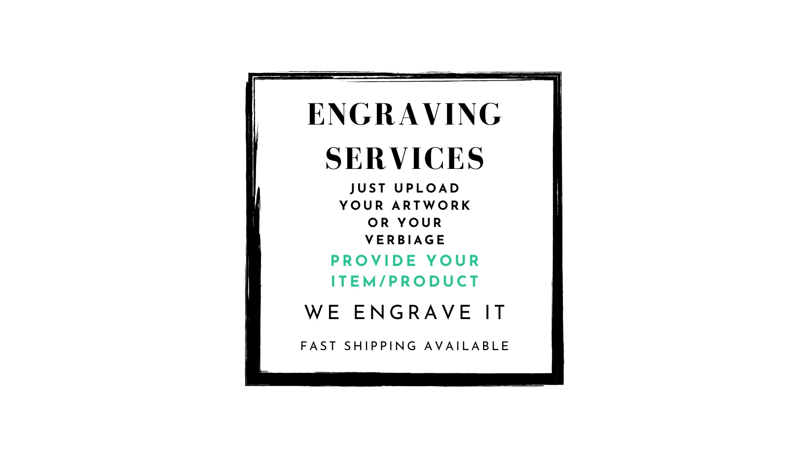 Innovative Custom Engraving Service Item provided by Customer Efficient