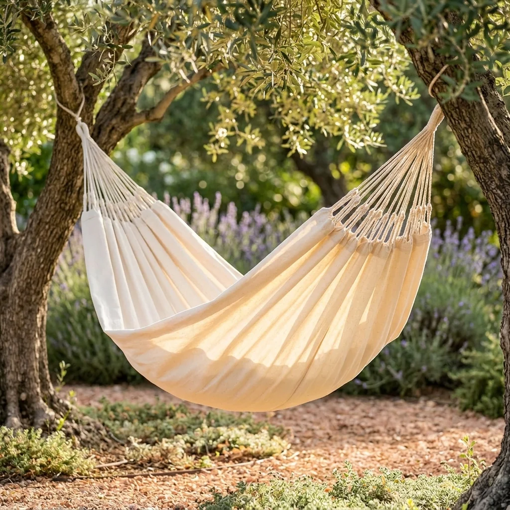 Healthy Organic Cotton Double Hammock Soft Breathable for Two Classic