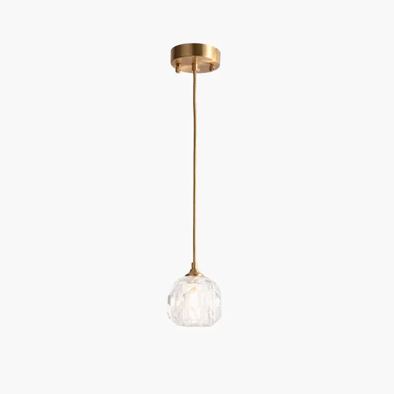 Clean Moderne Pendelleuchte aus Metall für Schlafzimmer Soft
