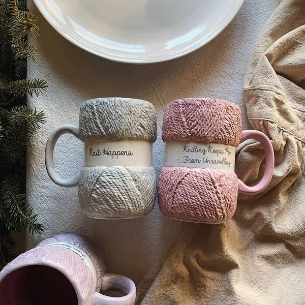 Pure Knitting Mug Luxury