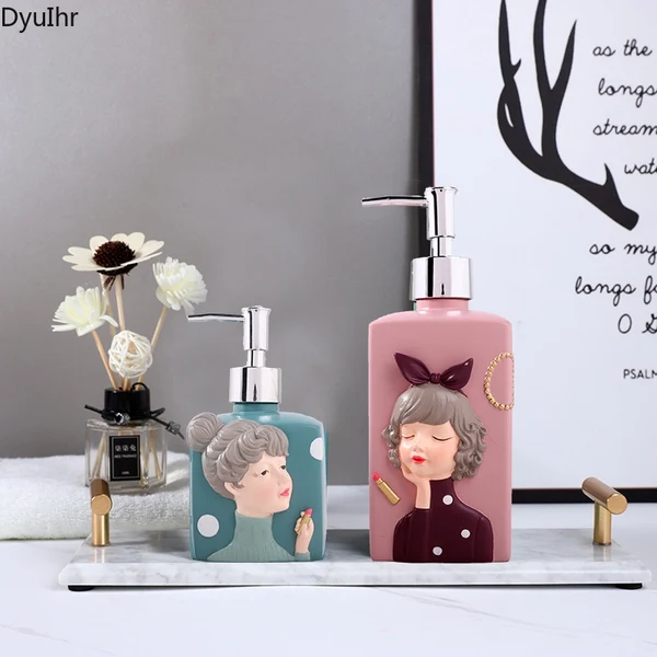 Durable Charming Girl Refillable Hand Sanitizer Bottle Proven