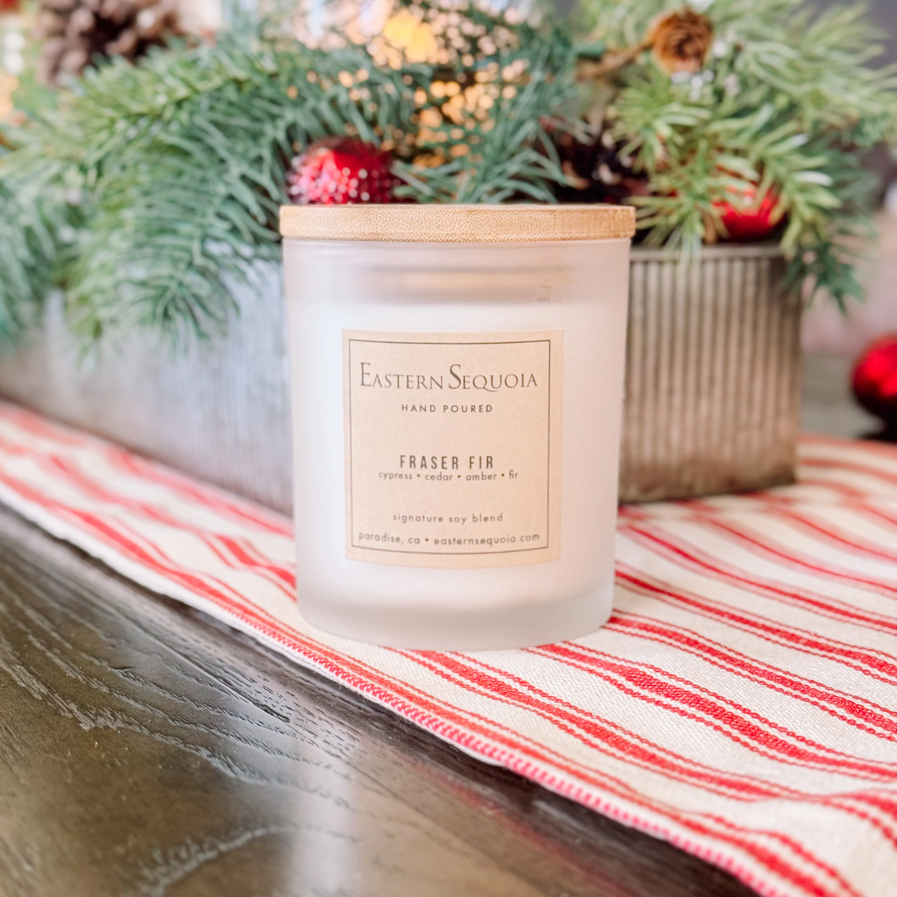 Environmentally Friendly Fraser Fir Candle 11 oz Elite