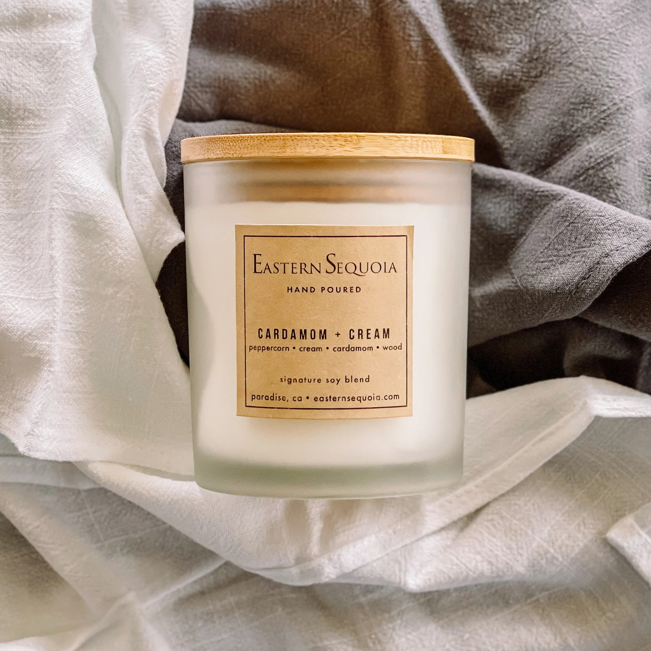 Trusted Cardamom Cream Candle 11 oz Secure