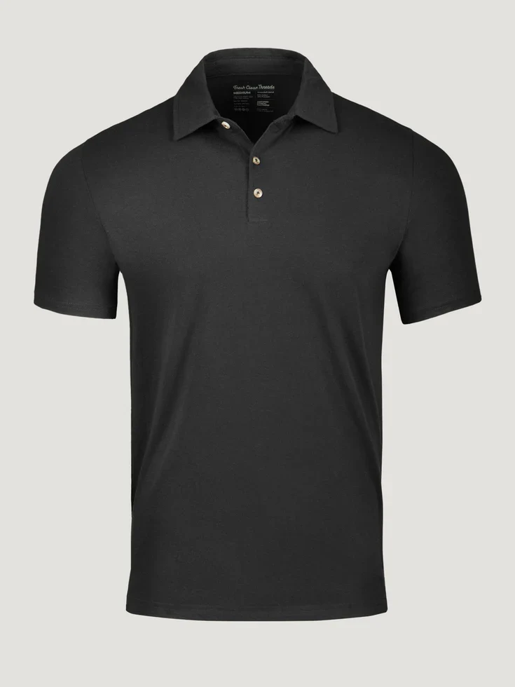 Long-Lasting Polo Shirt Embroidered Modern