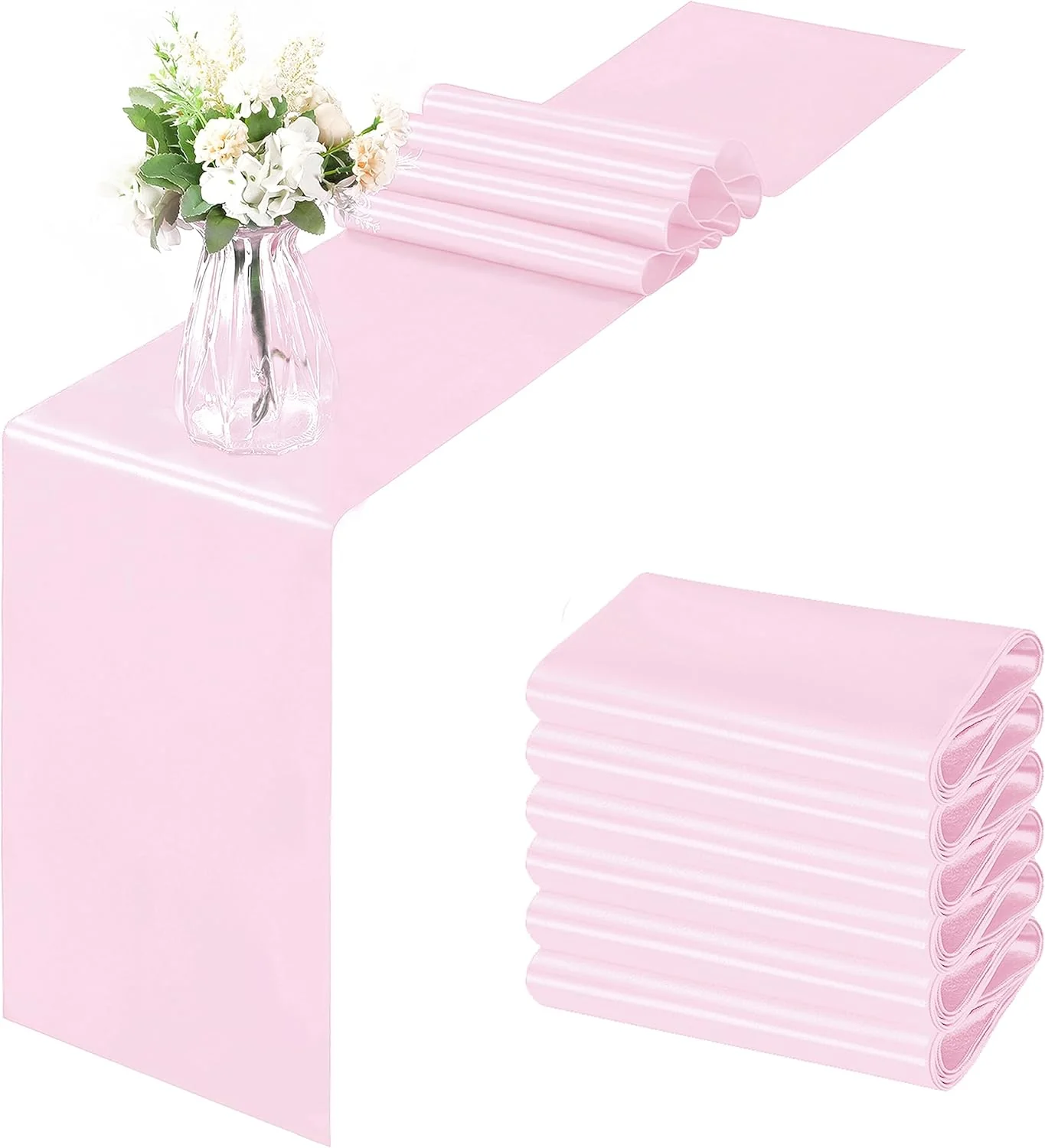 Healthy Satin Table Runners Smooth
