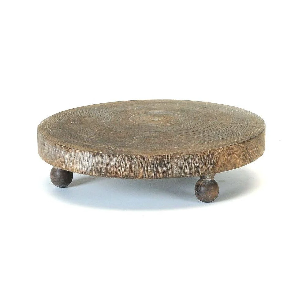 Fast WOOD DISPLAY ROUND 12 INCH Fine