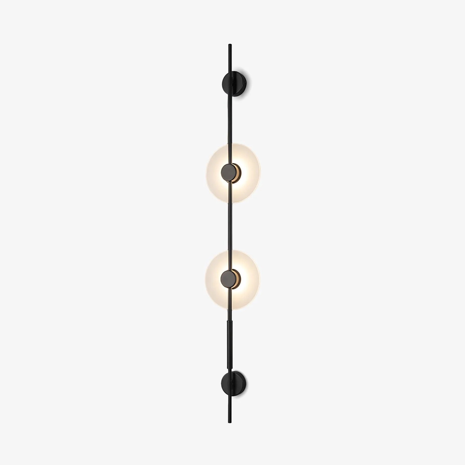 Convenient Alabaster Orb Vertical Wall Sconce Breathable