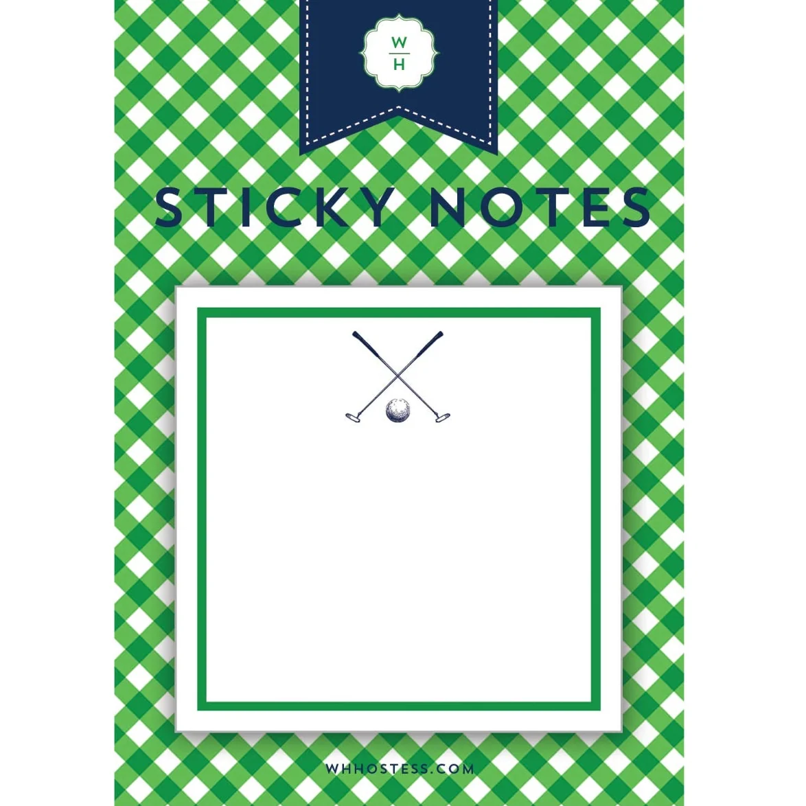 Fast Single Sticky Notes Golf High-End