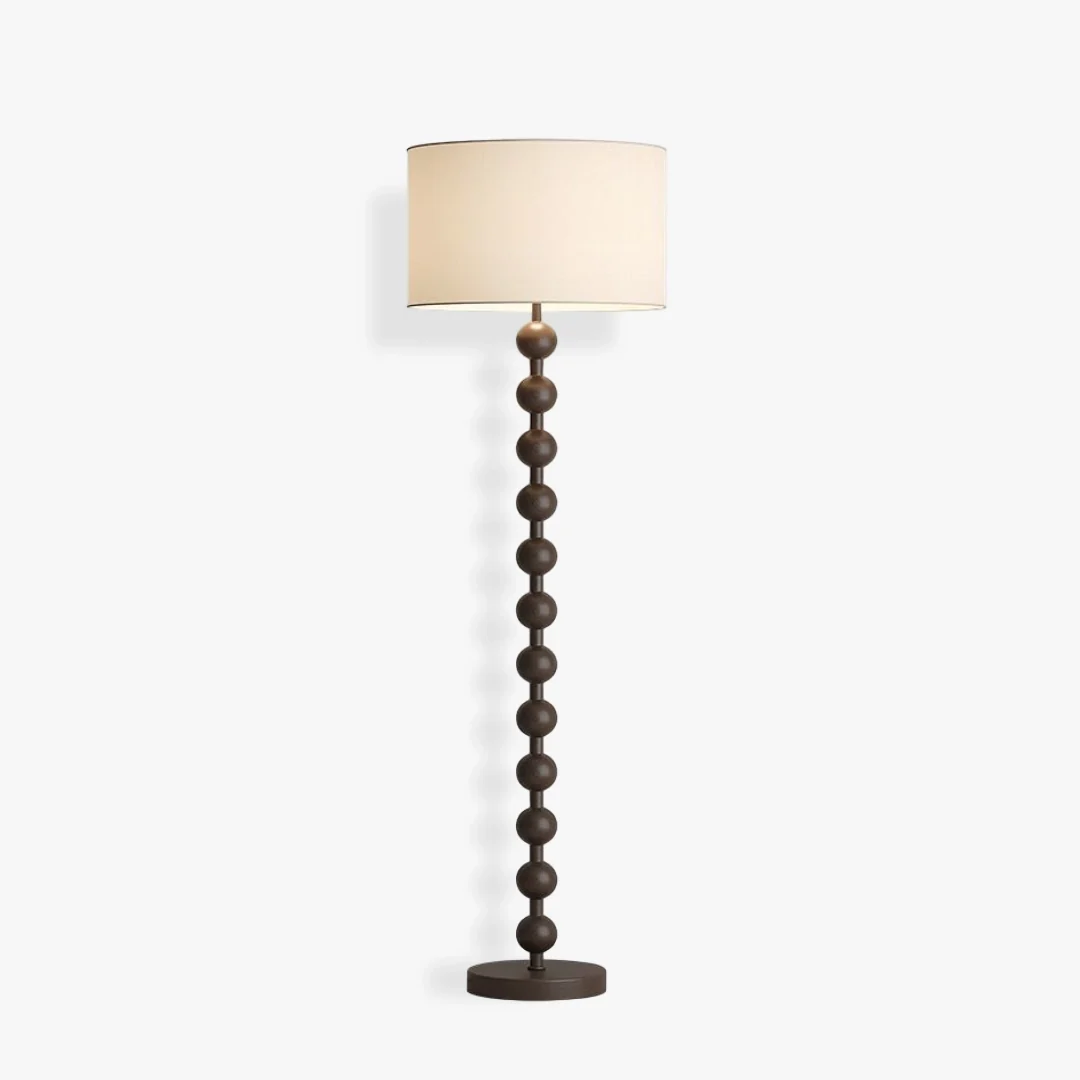 Fashionable French Retro Solid Wood Floor Lamp Unique