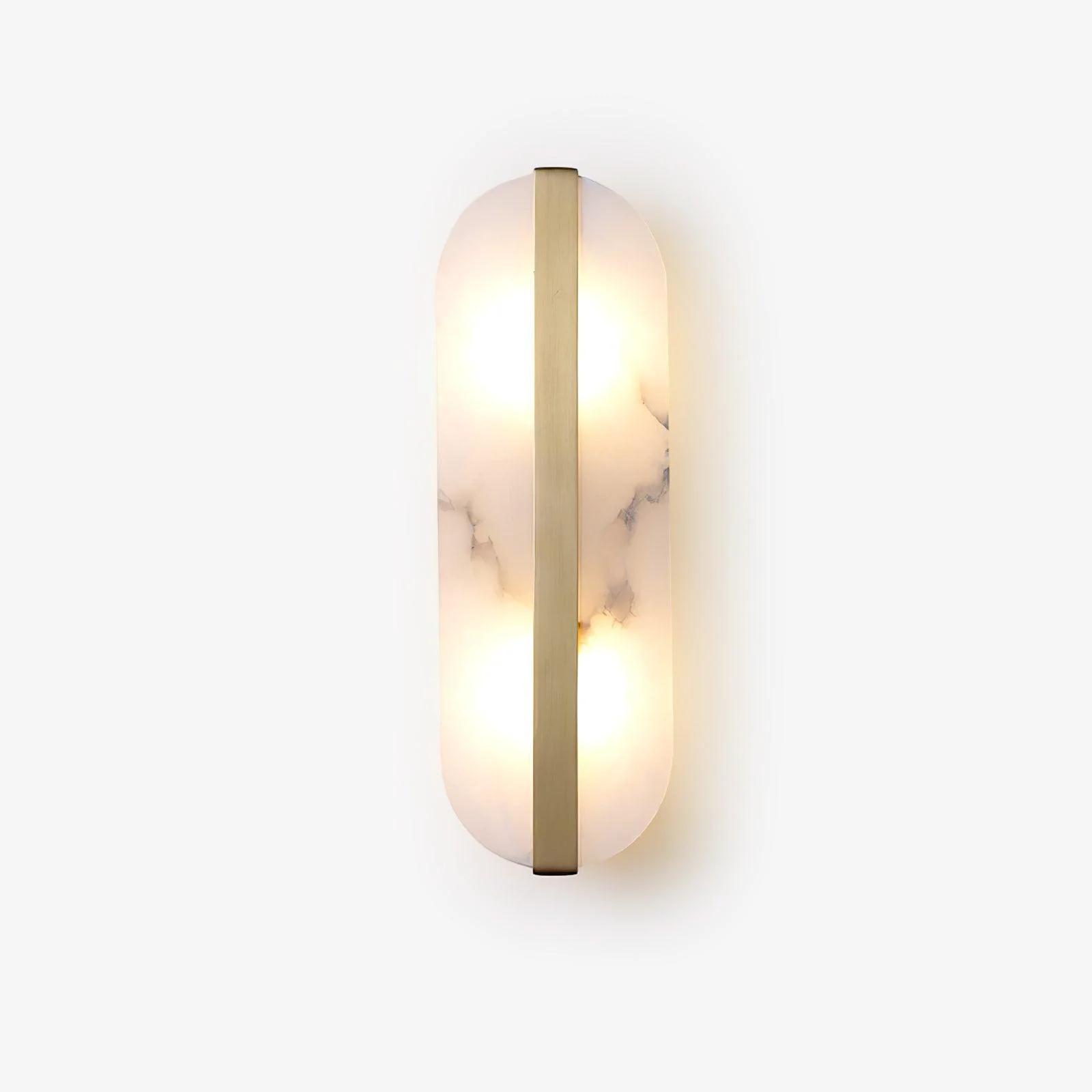Efficient Stone Wall Alabaster LED Sconce Modern