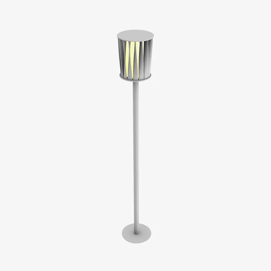Official White Column Garden Light Smart