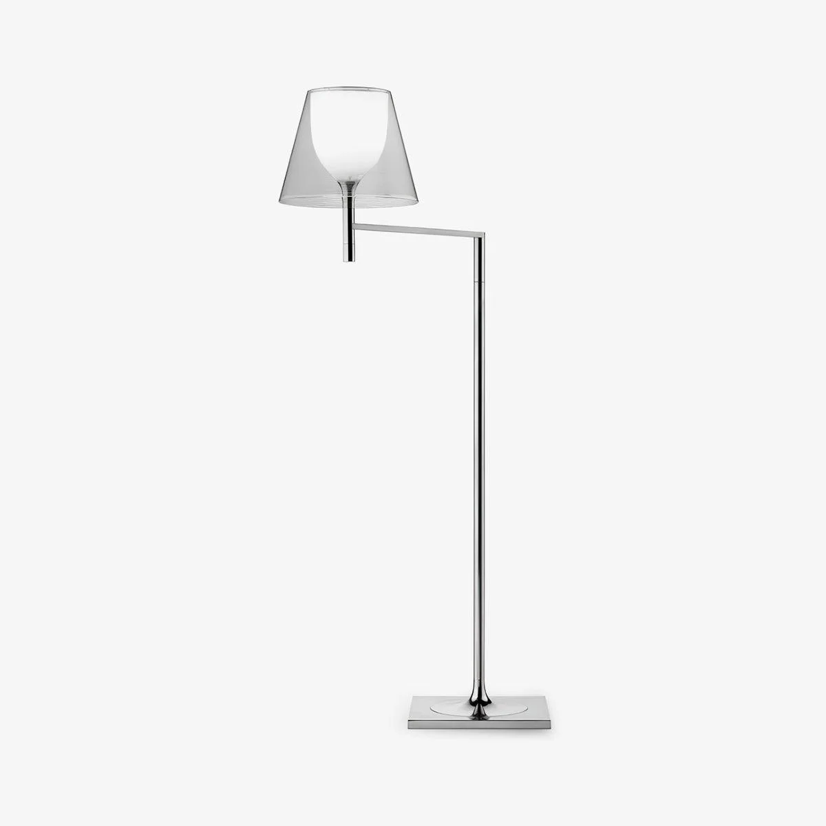 Smart Chrome Prism Bending Floor Light Official