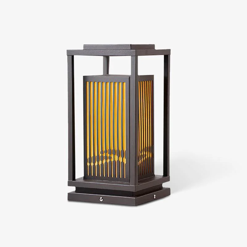 Dependable Modern Square Cage Garden Light Next-Generation