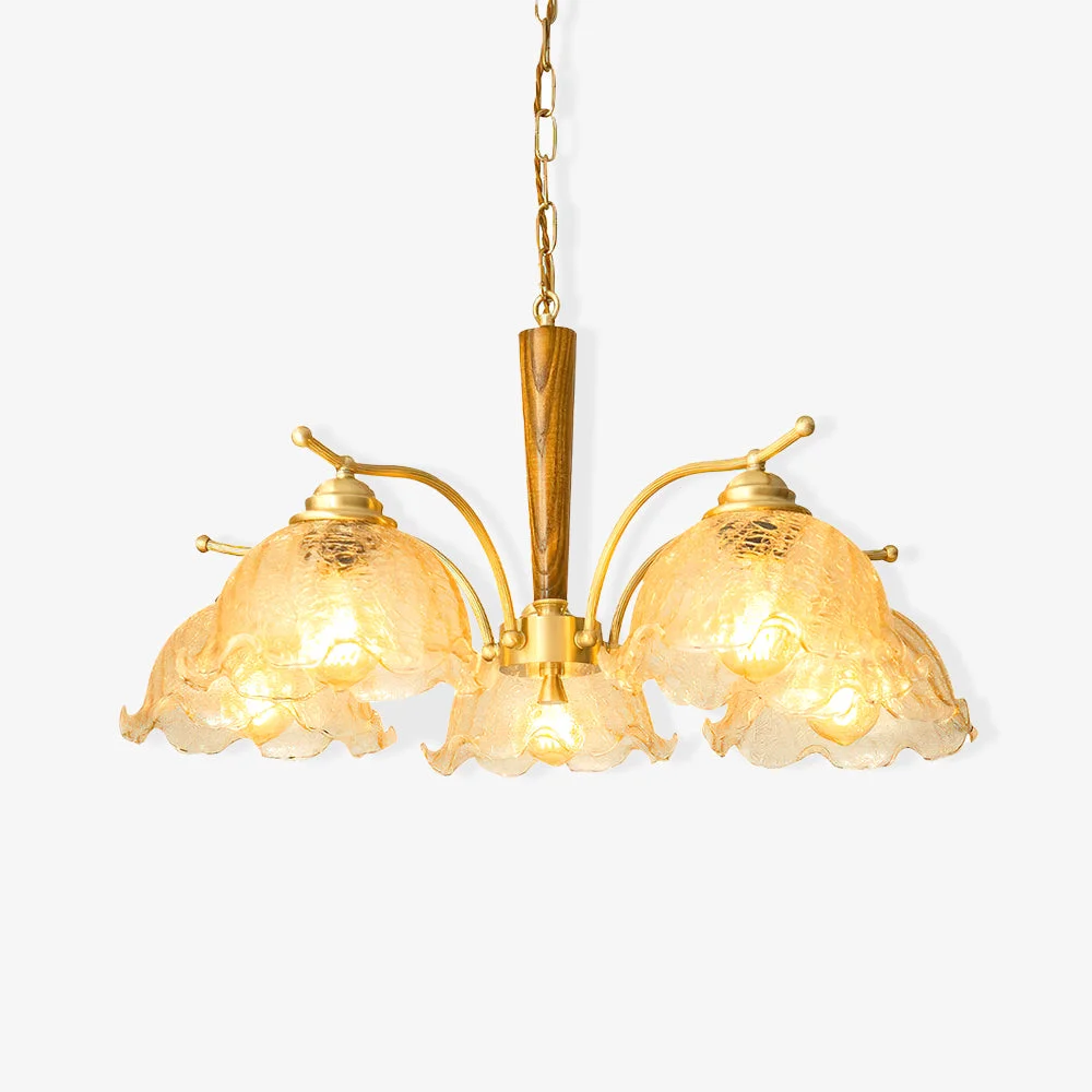 Recyclable Crack Flower Chandelier Fine