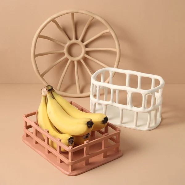 High-Performance Nordic Resin Fruit Basket Outstanding
