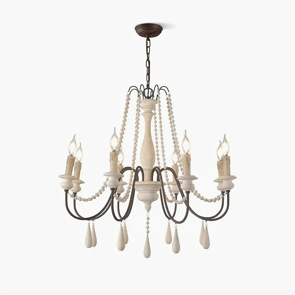 Environmentally Friendly Candle Style Beaded Chandelier Specialty