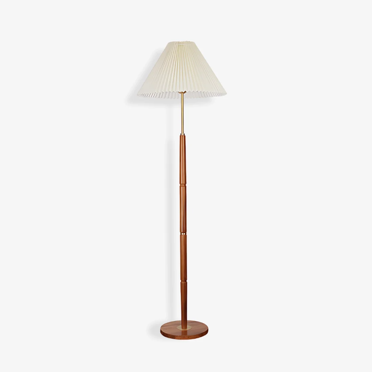 Quality Simple Pleated Vertical Floor Lamp Easy-to-Use