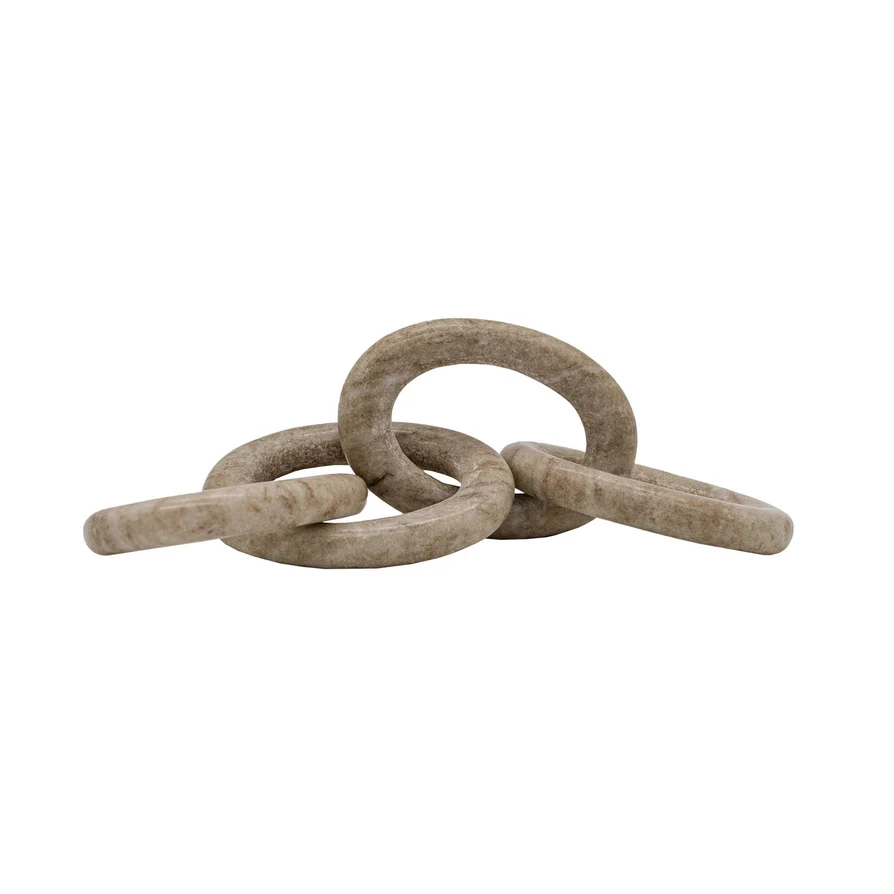 Premium Material Soren Marble Chain Light Brown Enhanced