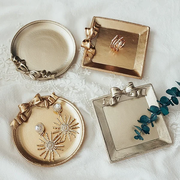 Superior Nordic Retro Rose Gold Jewelry Tray Specialty
