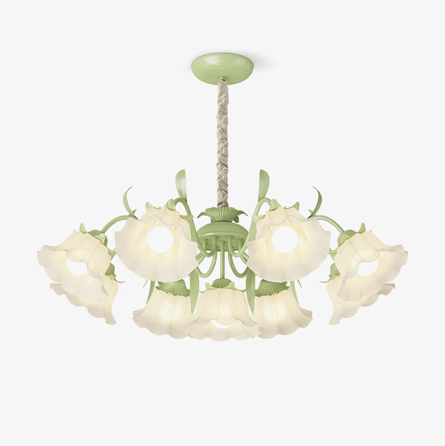Responsible Pastoral Flower Chandelier Specialty