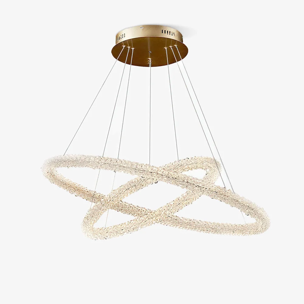 Contemporary Ring Crystal Chandeliers Exceptional