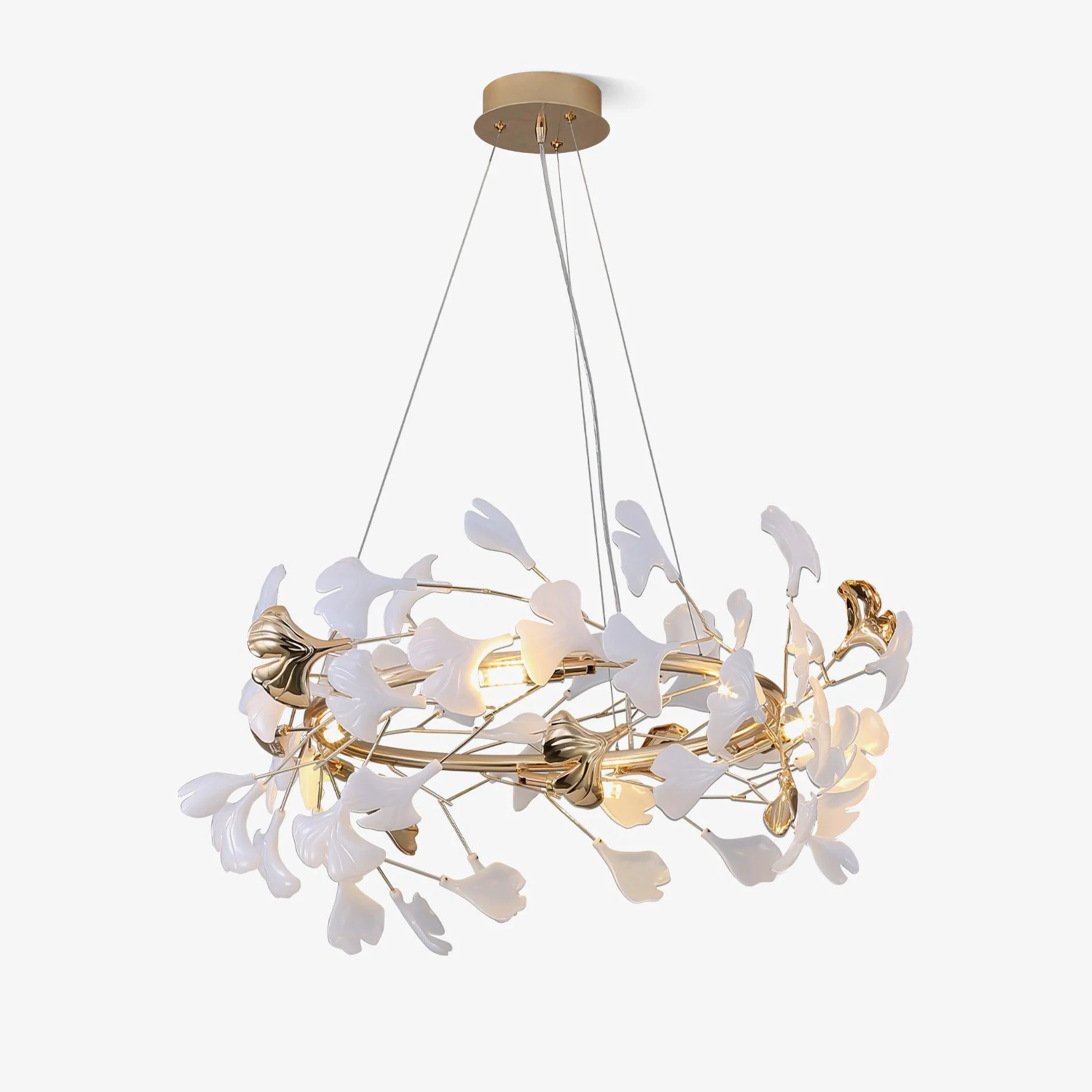 First-Class Gingko Chandelier T Smooth
