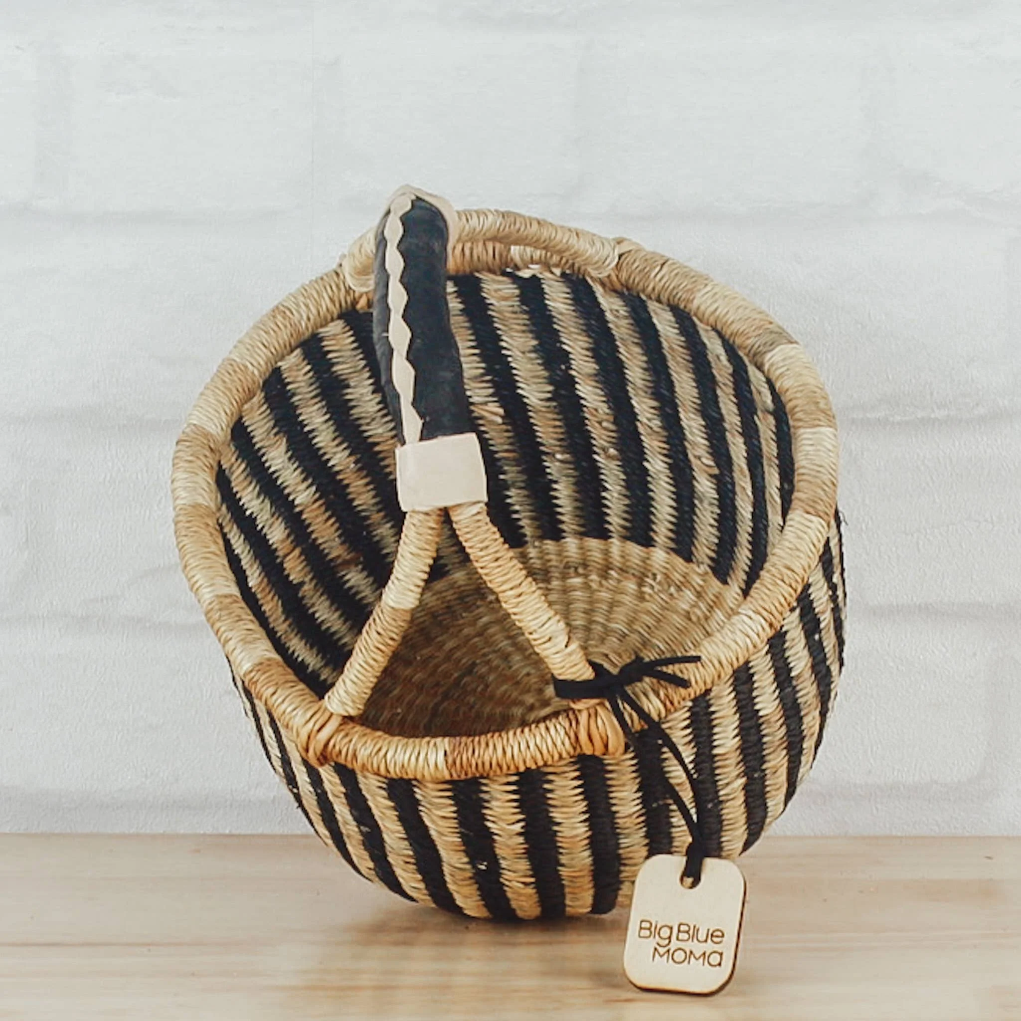 Trusted Round Small Basket - Natural Palette