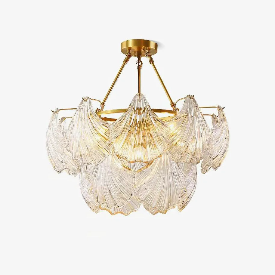 Superior Ribbed Shell Ceiling light Specialty