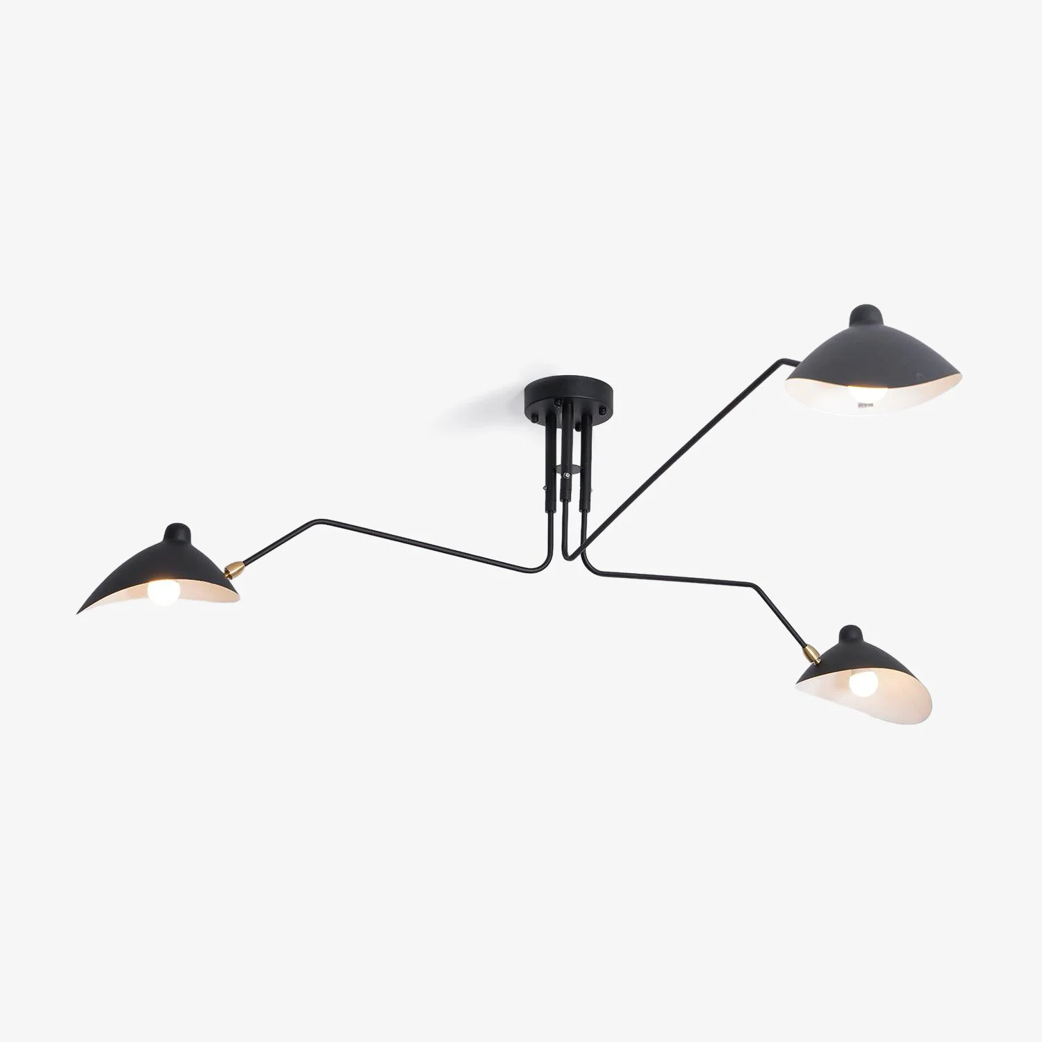 Reusable Serge Mouille Ceiling Light A Certified