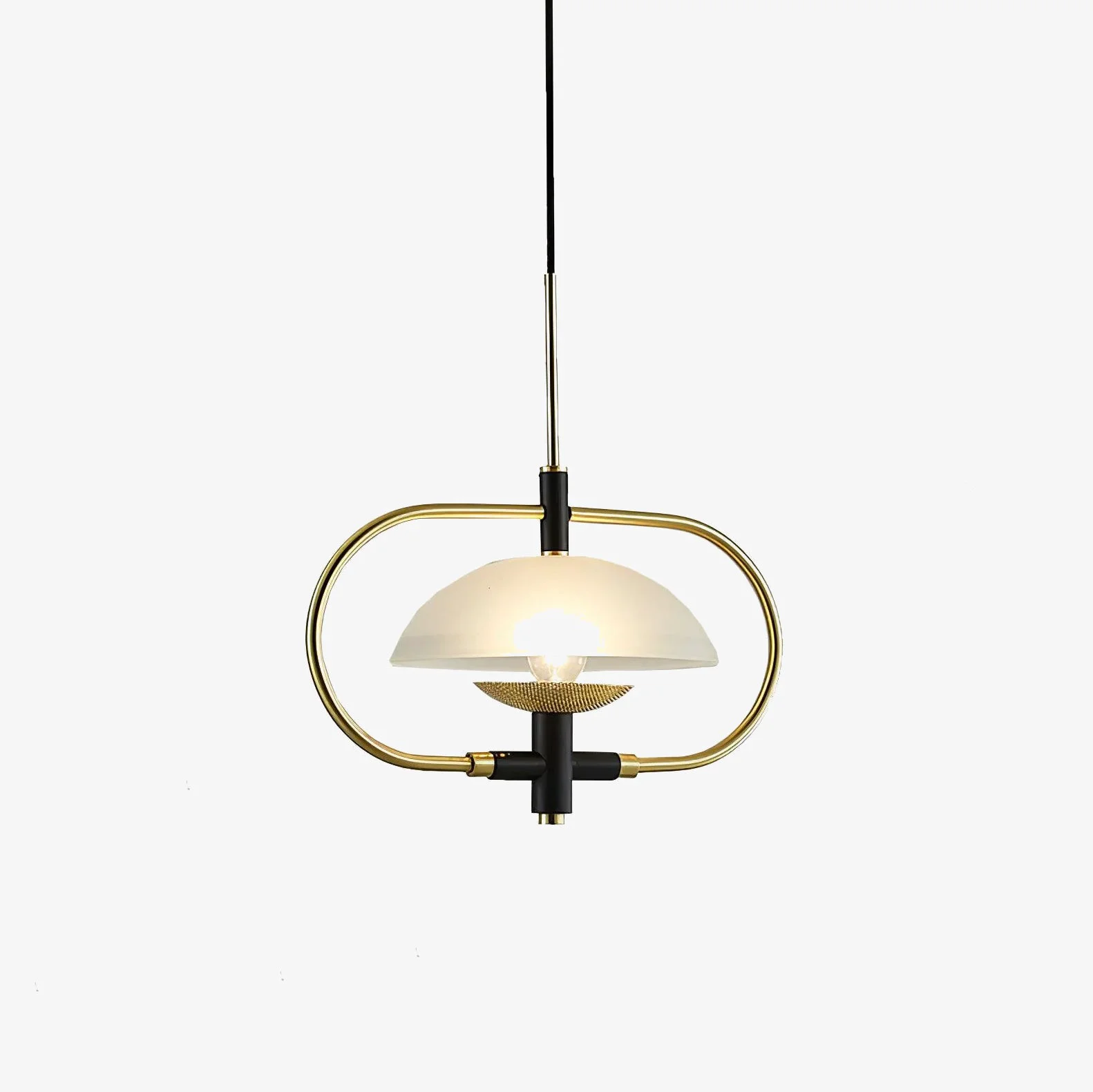 Secure Aperture Pendant Light Green