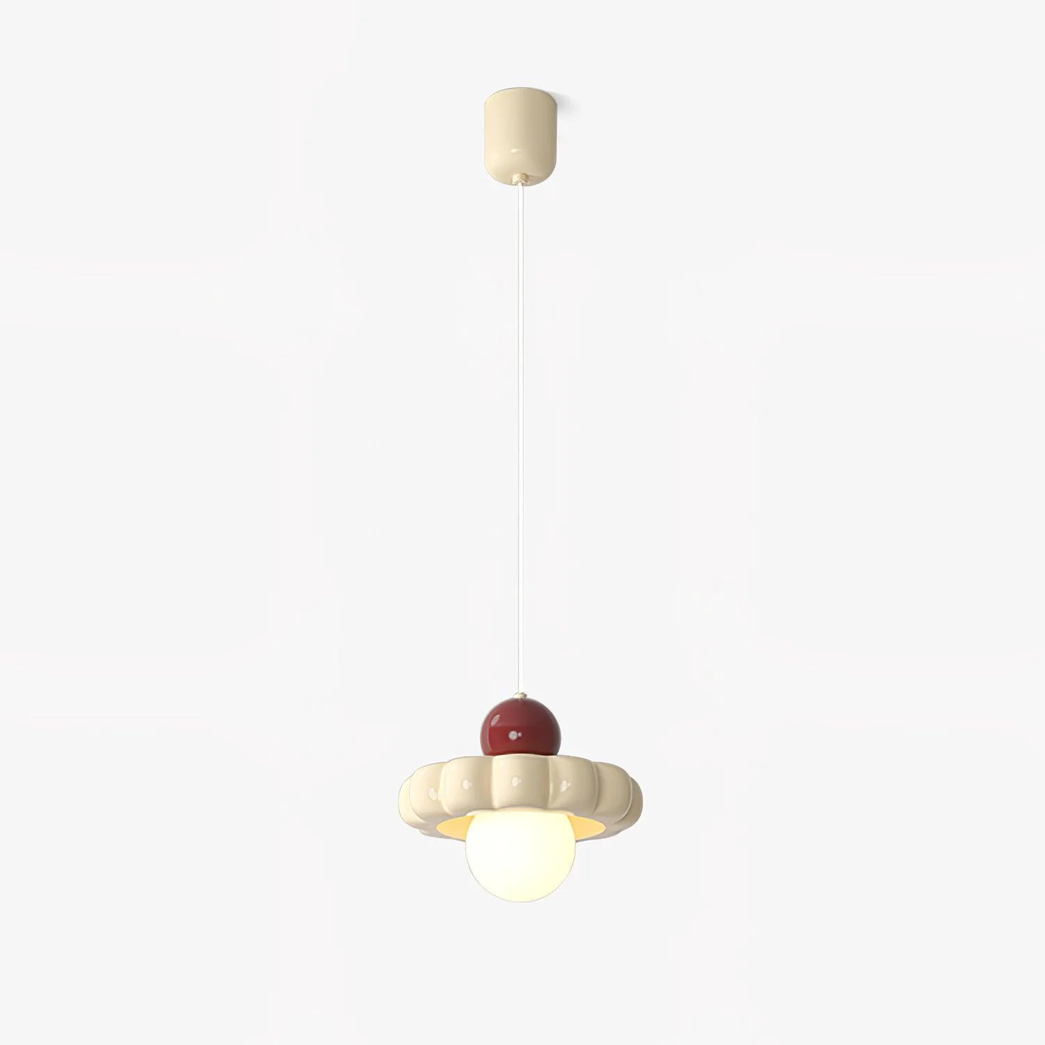 Smart Cream Cloud Pendant Lamp Consistent