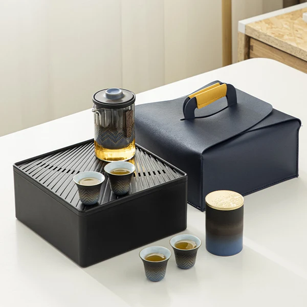Carefully Designed Travel KungFu Tea Set Easy-to-Use