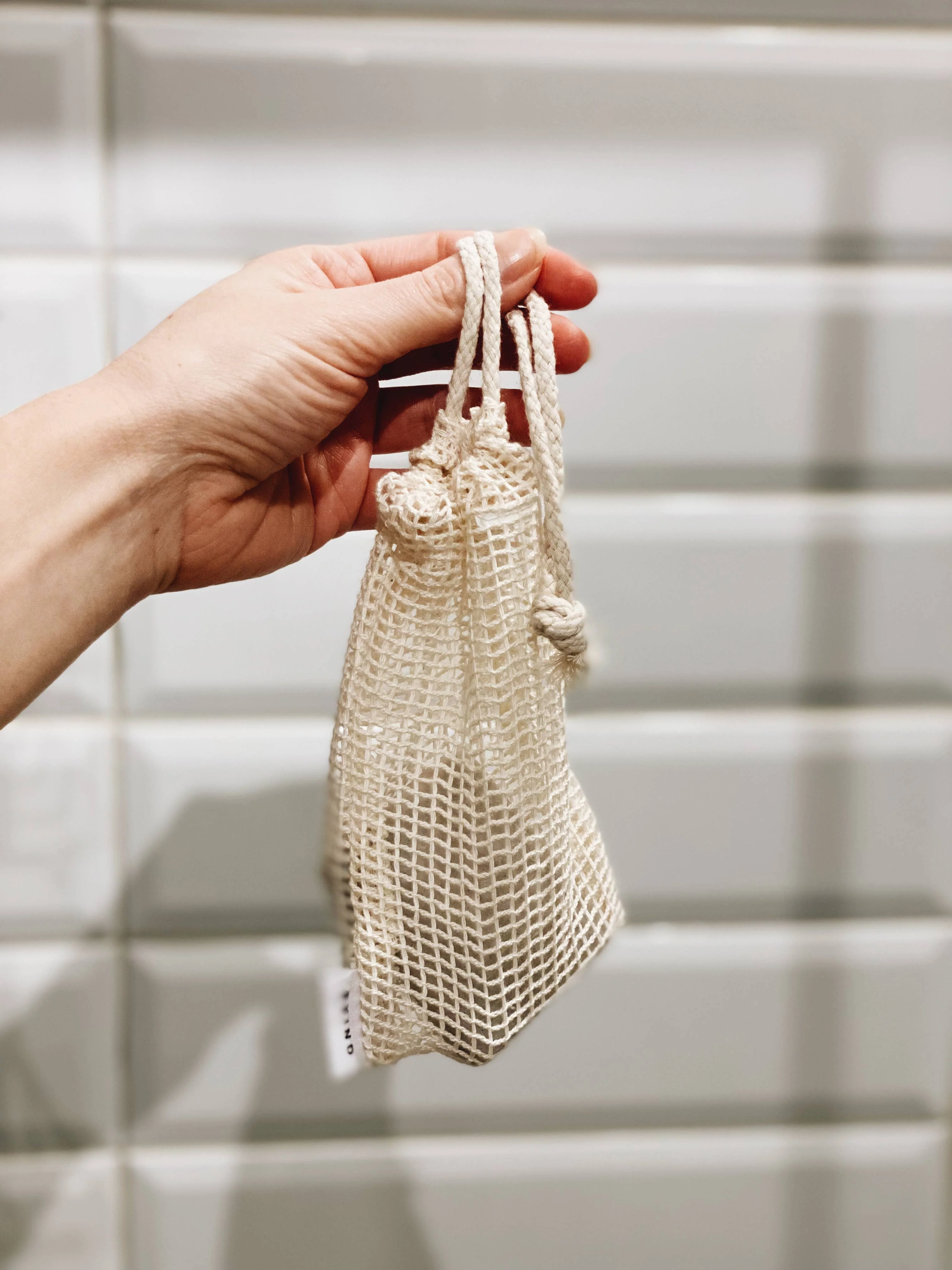 Luxury Organic Cotton Soap Bag Pure