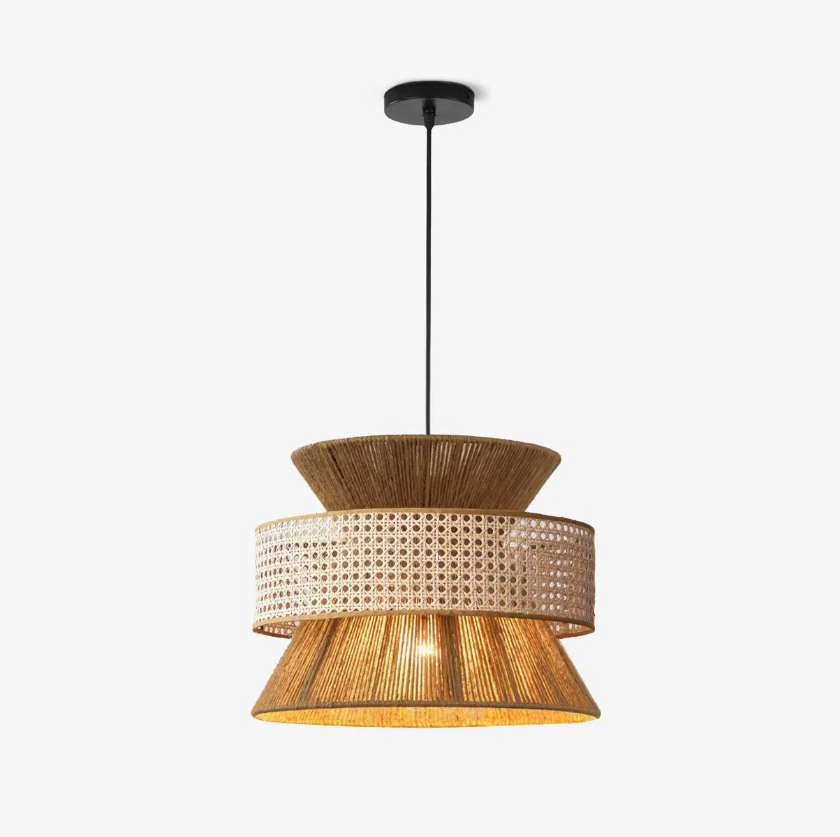 Trusted Rattan Bamboo Pendant Lamp Minimalist