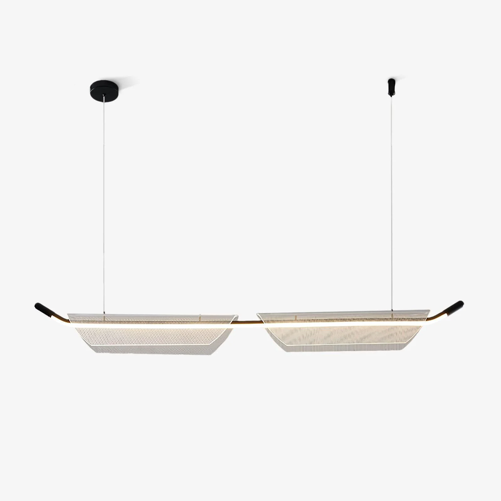 Traditional Two Boats Acrylic Pendant Light Responsible