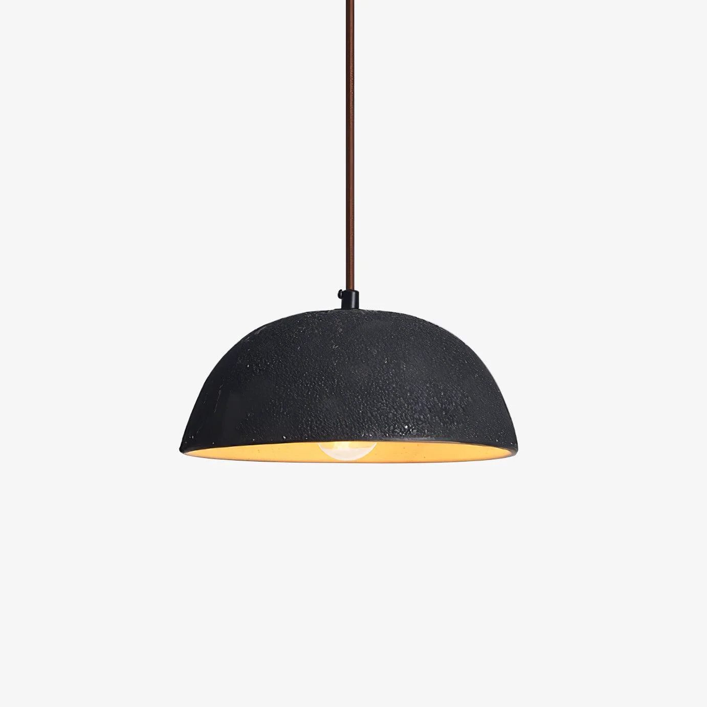 Powerful Black Arch Ceramic Pendant Lamp Environmentally Friendly