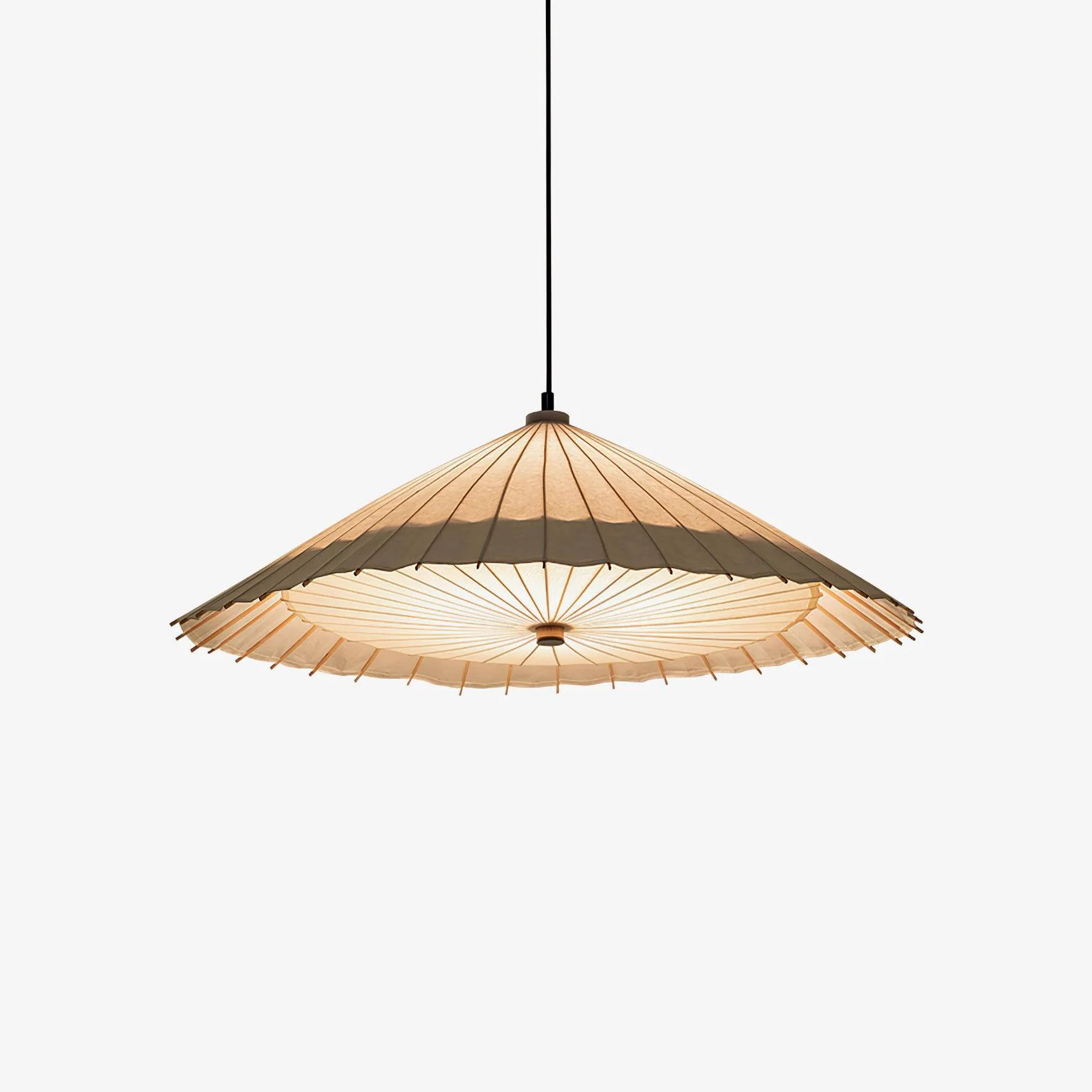 Reusable Shade Umbrella Pendant Lamp Effective