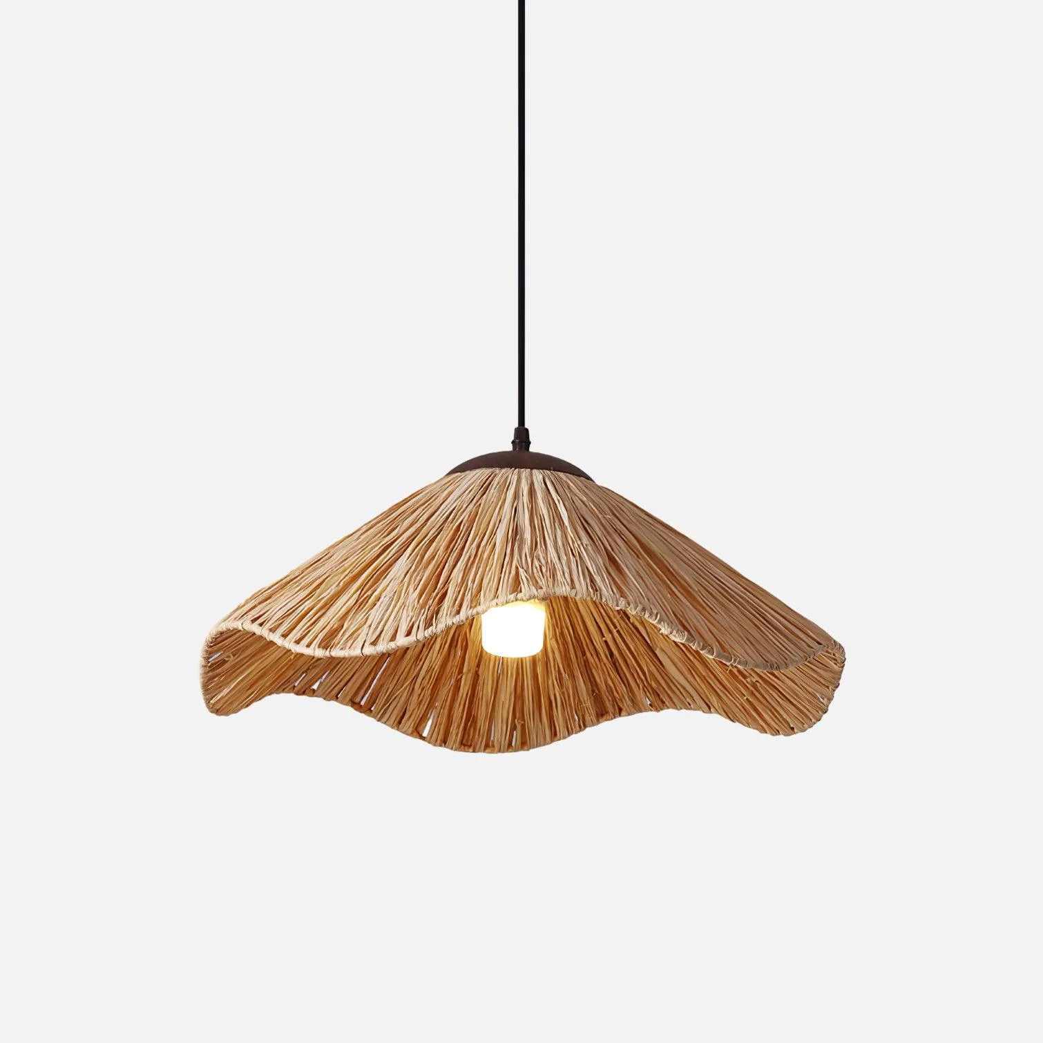 Selected Straw Weaving Pendant Lamp Durable