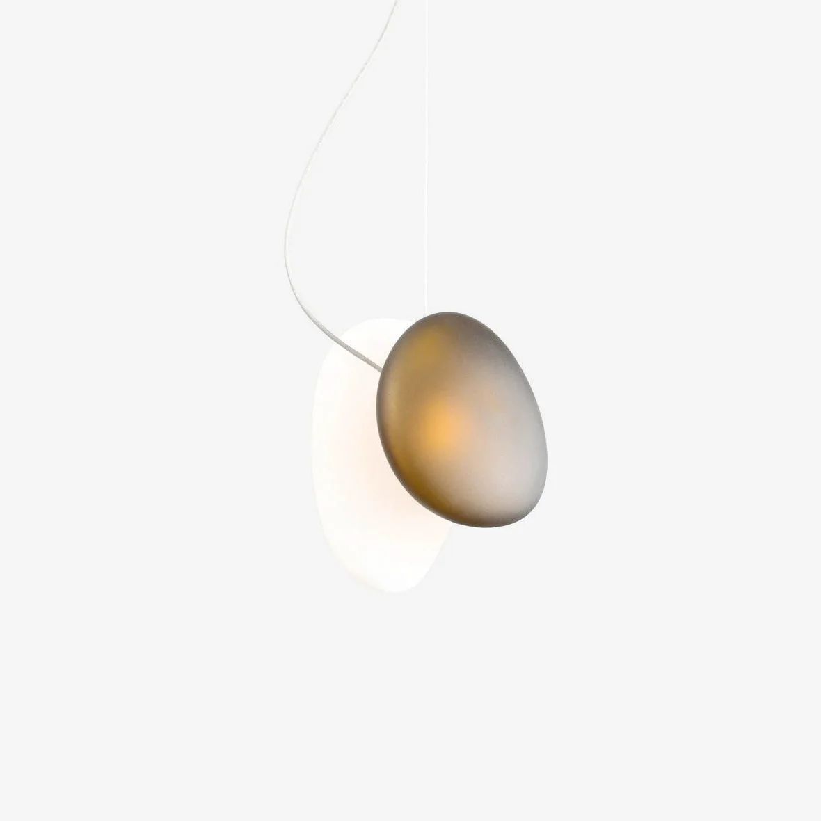 Dependable Translucent Frosted Glass Pendant Light Reusable