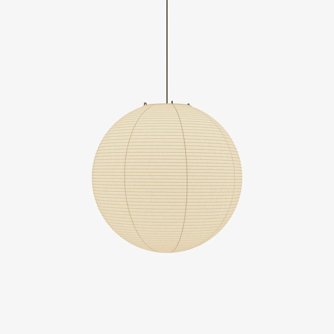 Stylish Washi Paper Round Series Pendant Lamp Safe