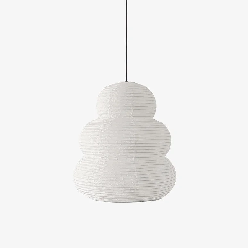 Soft Rice Paper 24N Pendant Light Modern