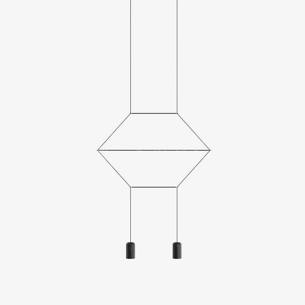Enhanced Line Art Pendant Light Official
