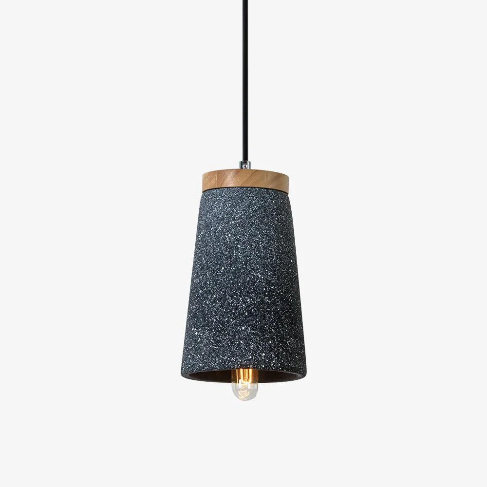 Fine Crafted Coburg Wood Cement Pendant Light Next-Generation