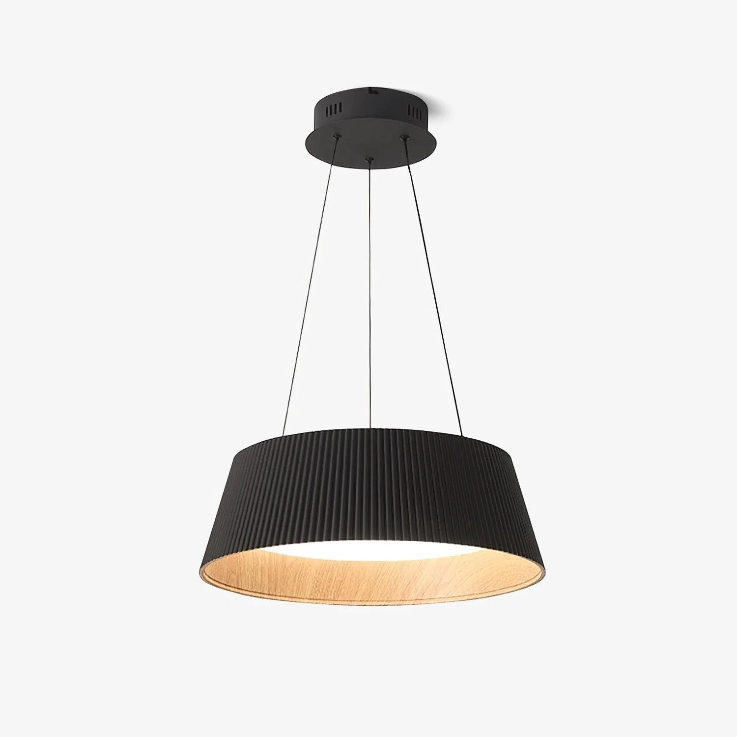 Elite Modern Ribbed Pendant Light Fashionable