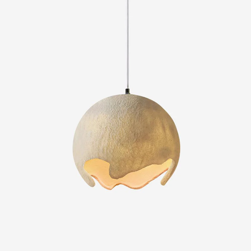 Verified Geometric Resin Pendant Light Crafted